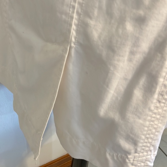 Old Navy-jean trench coat-100% cotton-fully lined~double breasted-with pockets - Picture 3 of 10